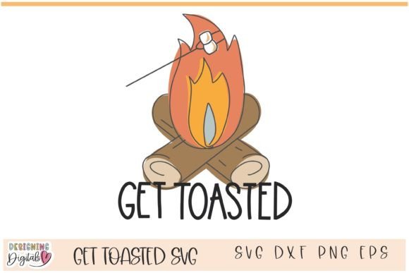 Campfire Wine Tumbler SVG Design