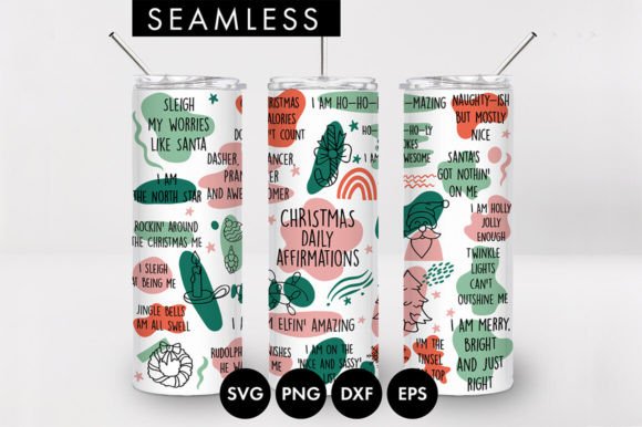 Christmas Affirmation SVG for Real Projects