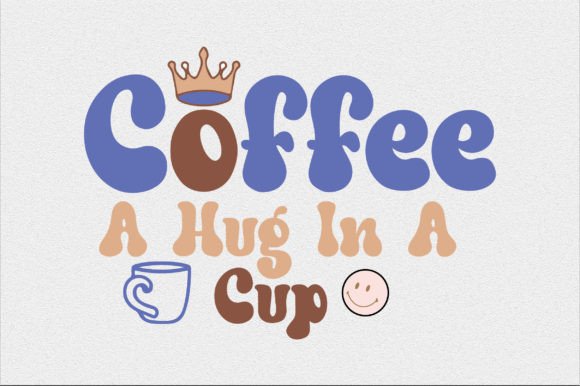 Coffee a Hug in a Cup SVG Design