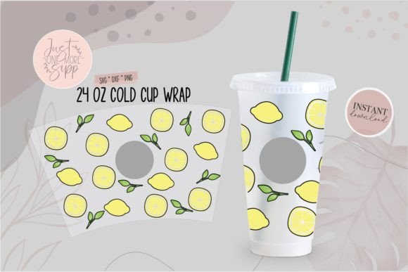 Lemons Cold Cup SVG