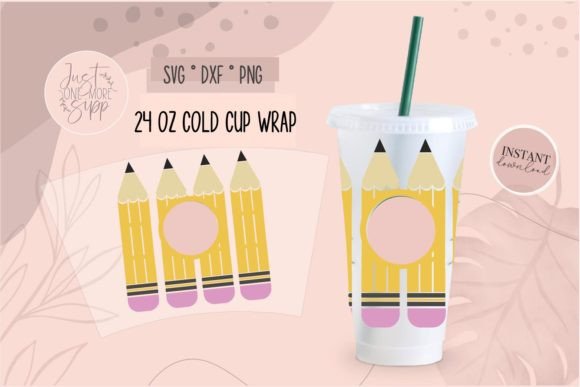 Teacher Cold Cup Svg