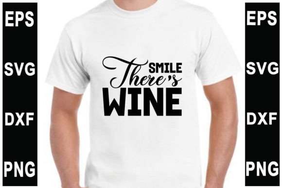 Tumbler Svg Design Smile There’s Wine